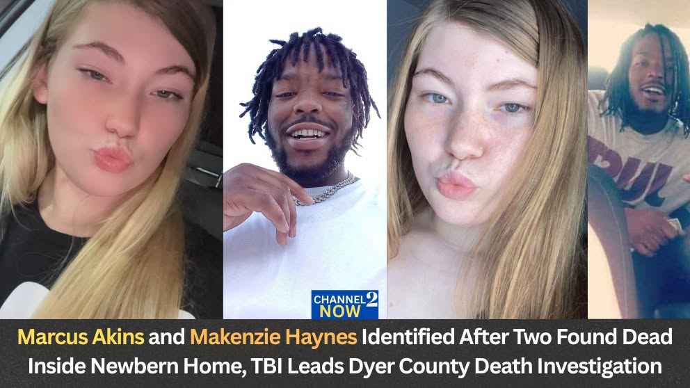 Marcus Akins and Makenzie Haynes Obituary: Community Mourns After Two Adults Found Dead Inside Newbern Home; TBI Investigation Underway